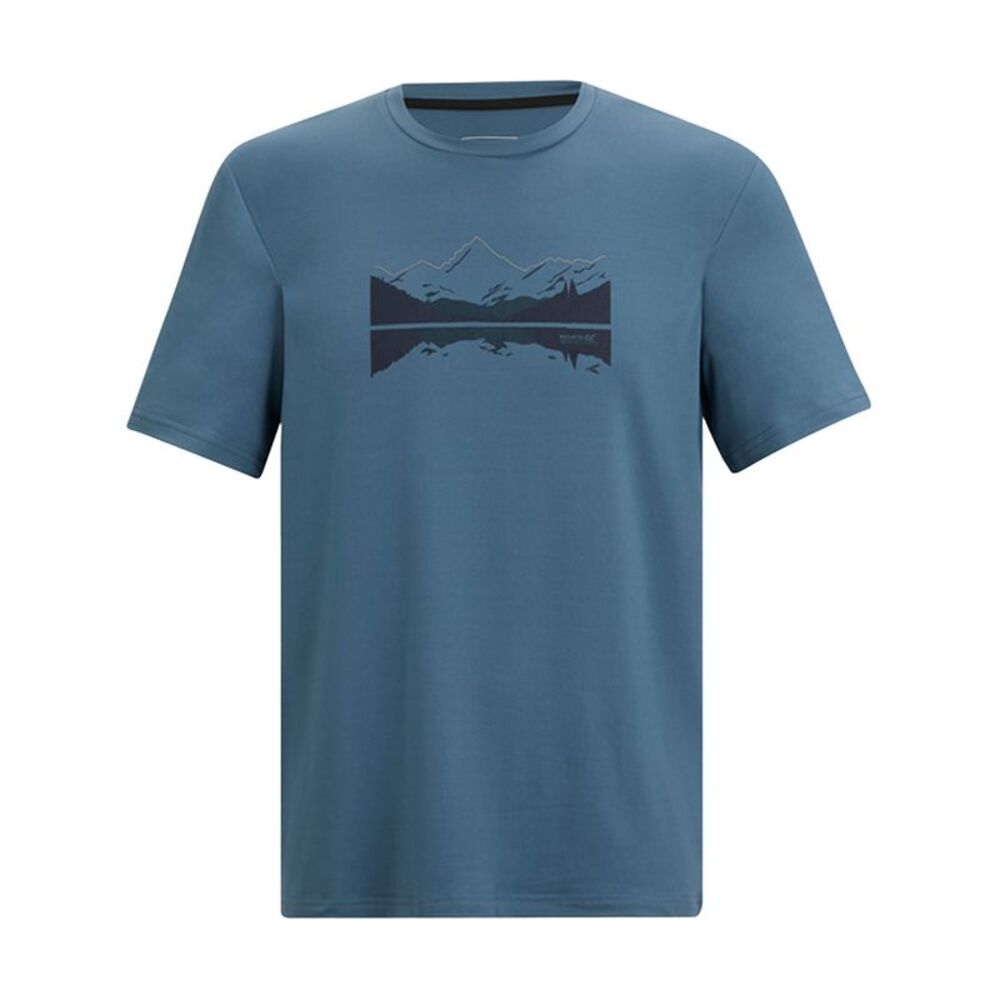 Regatta Mens Fingal T-Shirt / China Blue